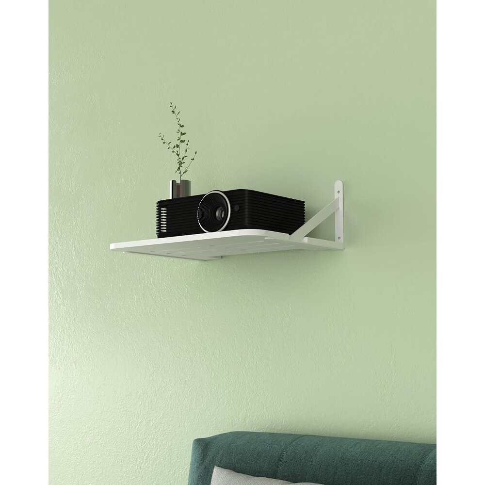 Small Mini Projector Shelf, Modem Shelf, Router Shelf, Floating Projector Wall M - Picture 3 of 7